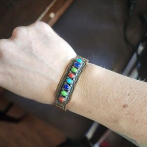 Running Bear copper cuff